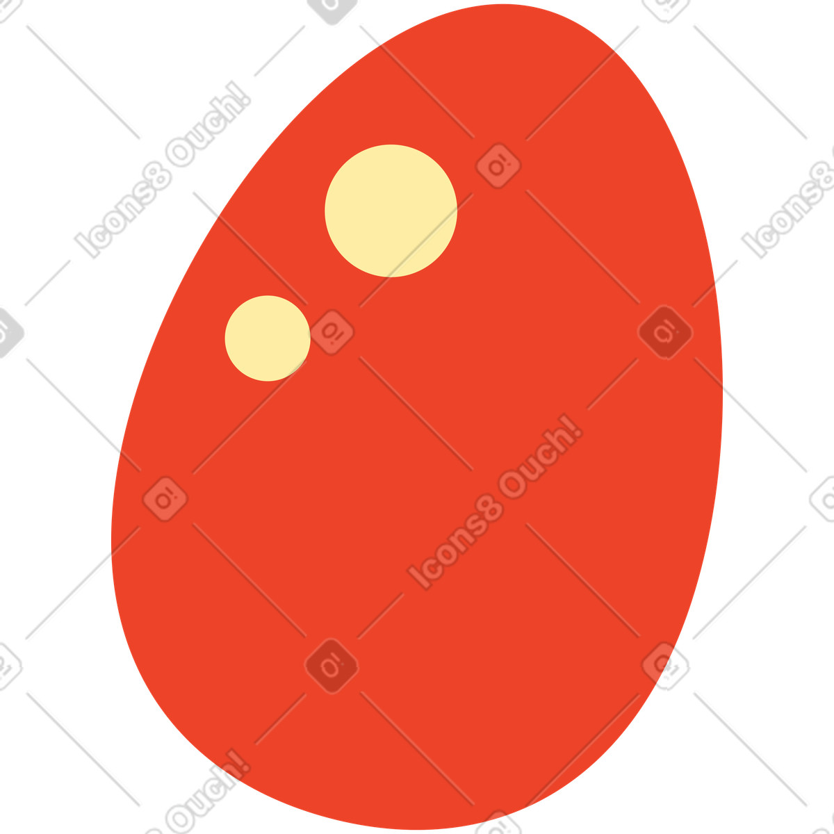 Ei-Illustration im Polar-Stil als Download in PNG, SVG