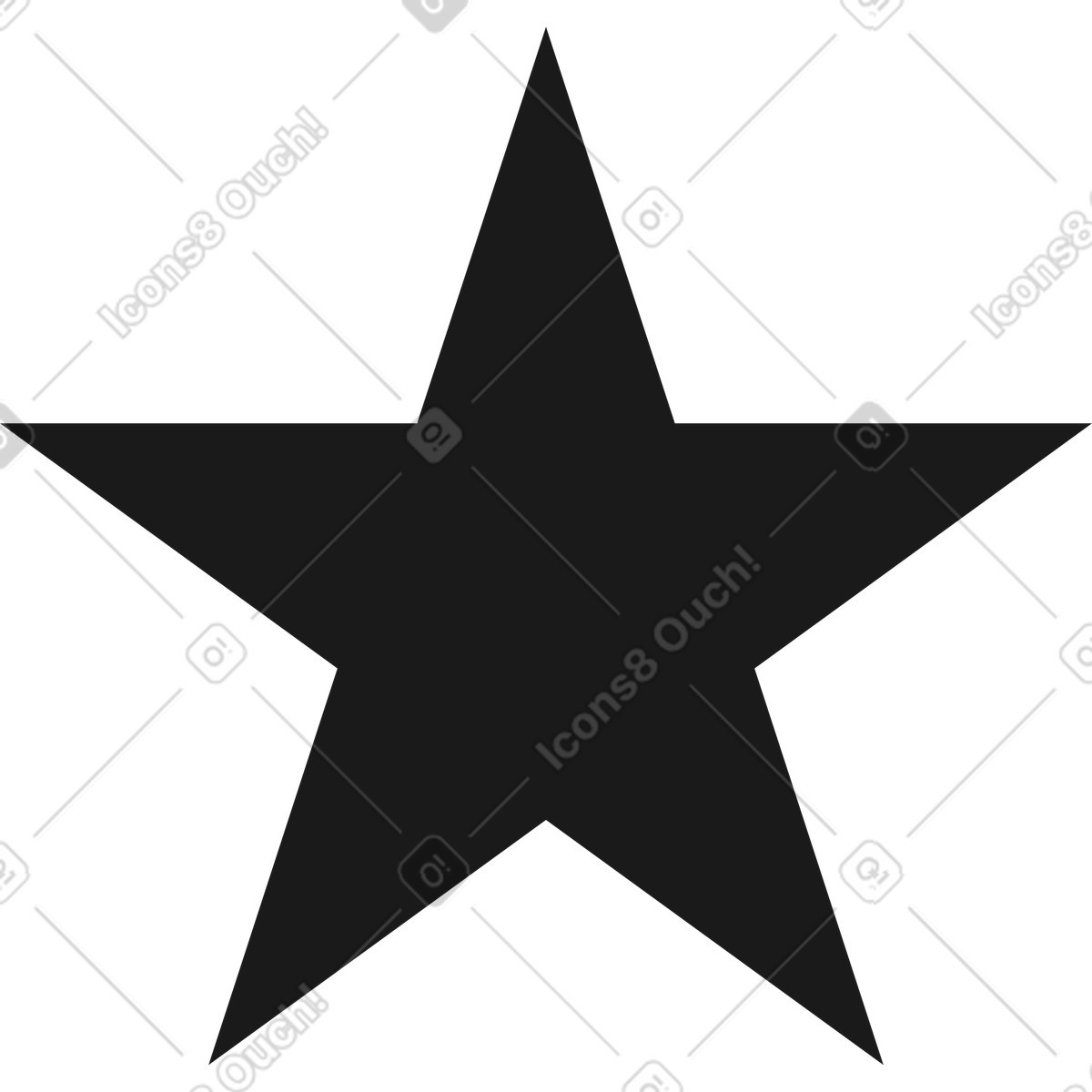 Forma a stella illustrazione in stile Taxi scarica in PNG, SVG