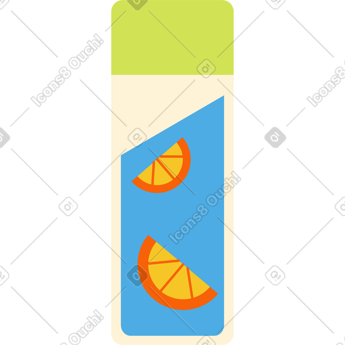 Catchy スタイルの ボトル のイラストをPNG、SVG形式でダウンロード
