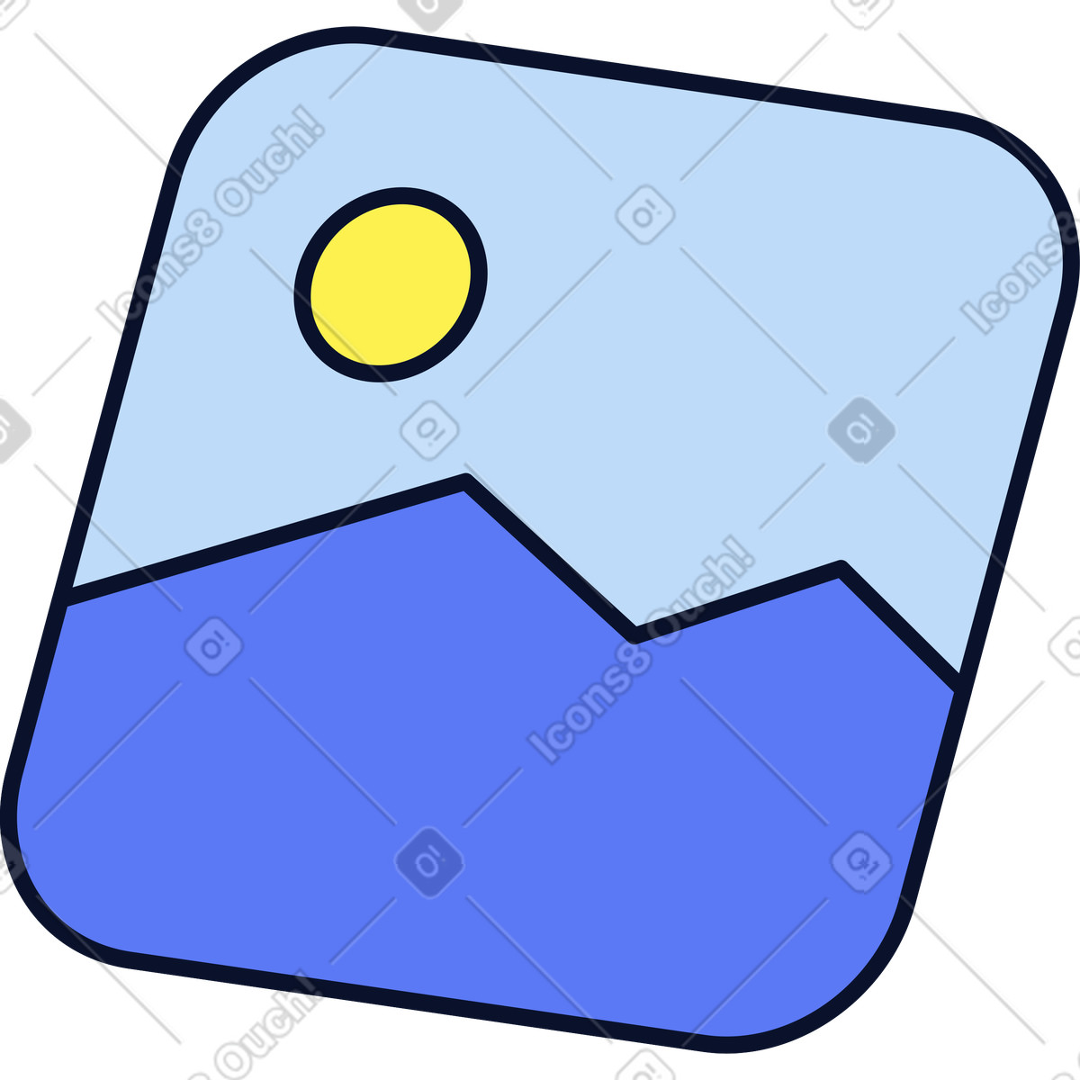 Иллюстрация Изображение в стиле Flexy — скачать в форматах PNG, SVG