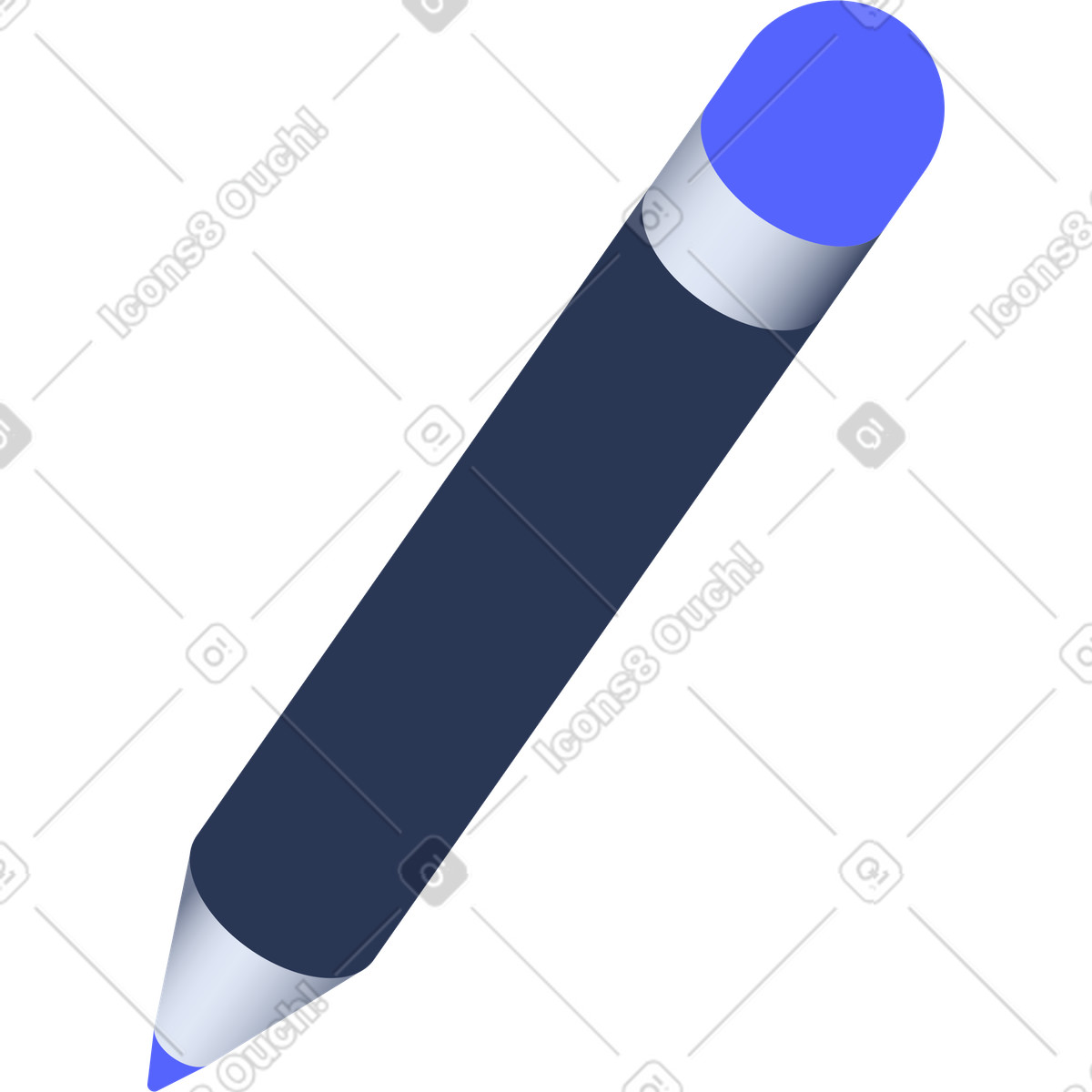 Pencil illustration in Lucent style download in PNG, SVG