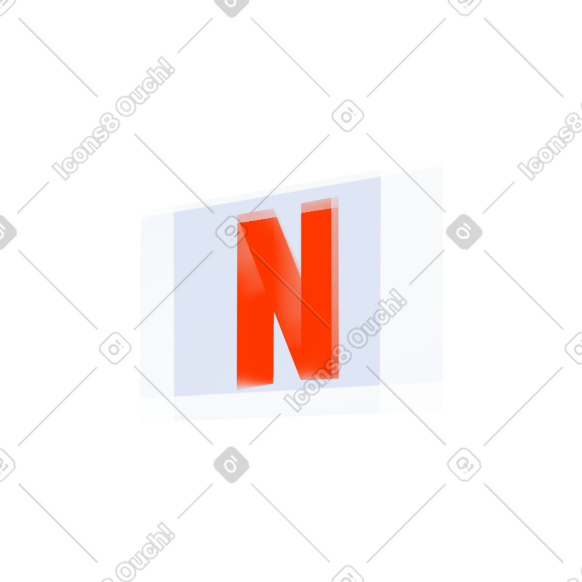 Dynamic スタイルの Netflix logo のイラストをPNG、SVG形式でダウンロード