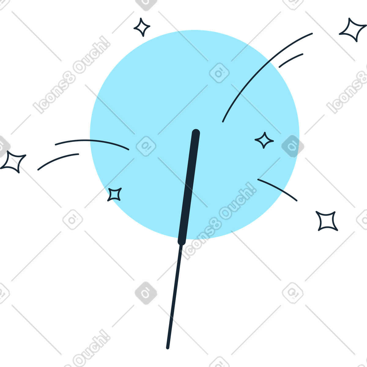 Ilustração de Diamante em no estilo Indigo para baixar em PNG, SVG