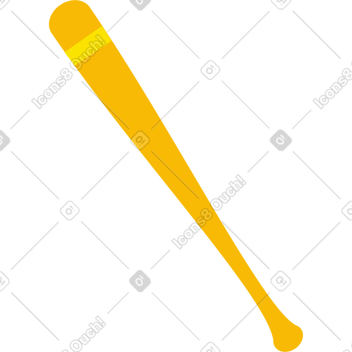 Ilustração de Taco beisebol em no estilo Warp para baixar em PNG, SVG