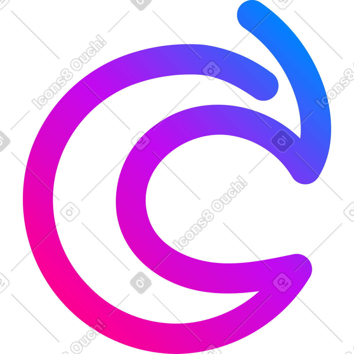 Vibrant 스타일의 달 일러스트레이션 PNG, SVG 다운로드