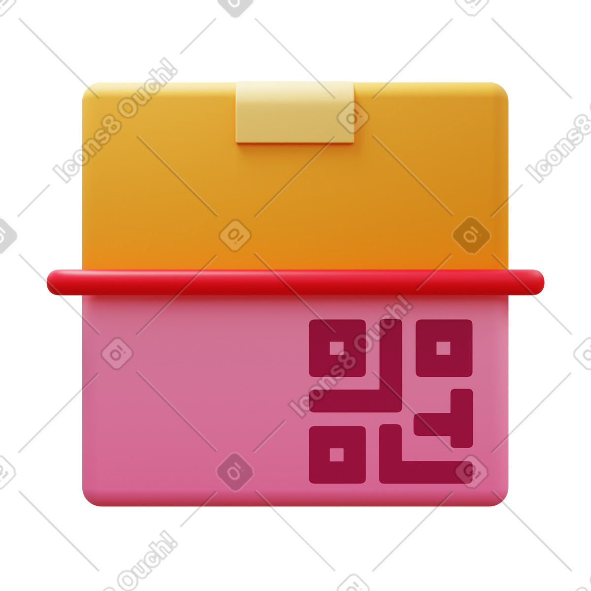 Ilustración Scan stock en estilo 3D Fluency a descargar en PNG y SVG