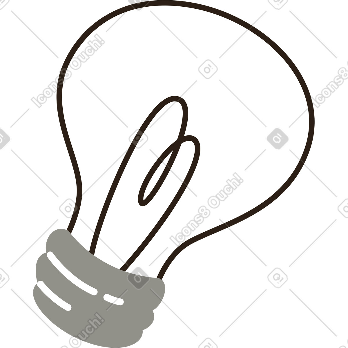 Idea illustrazione in stile Plain scarica in PNG, SVG