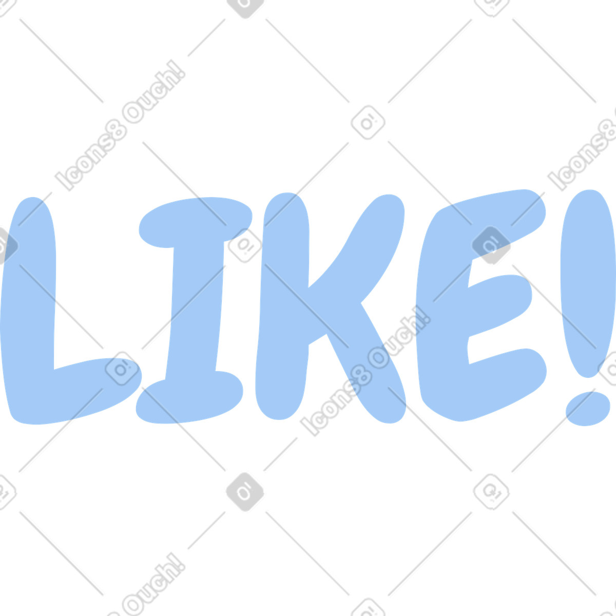 Ilustração de Blue like em no estilo Marginalia para baixar em PNG, SVG