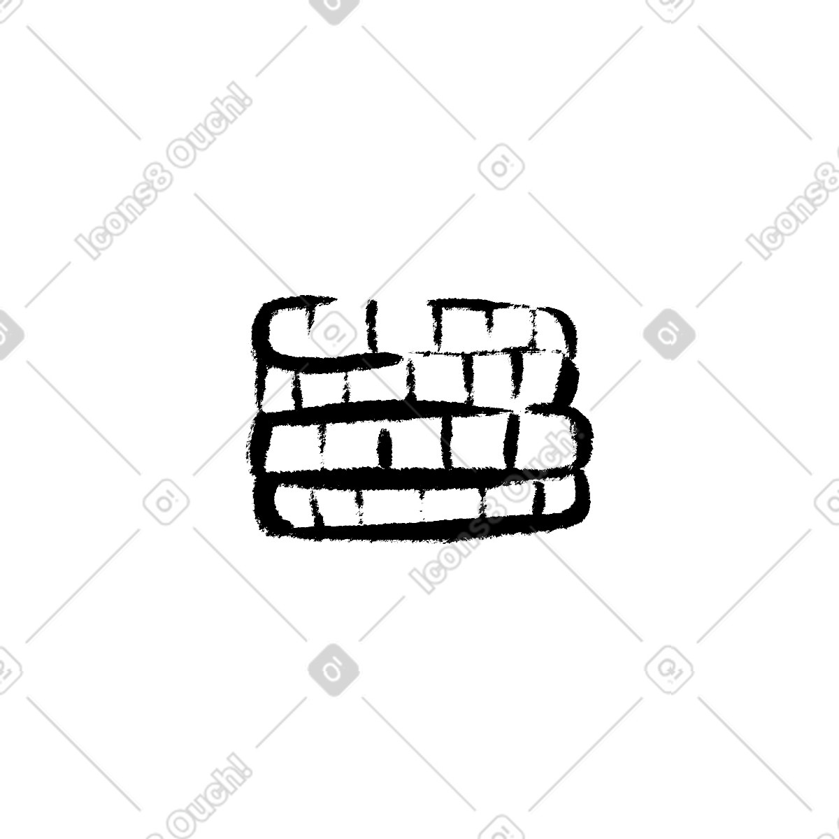 Ilustração de Pilha notas em no estilo Doobry para baixar em PNG, SVG