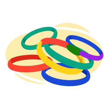 A vibrant display of "choora bangles" arranged in a circular pattern. The bangles showcase a variety of "colors" including bright red, deep green, vivid yellow, and royal blue. Each bangle differs in "size," with some being thin and delicate while others are thick and bold. The bangles glisten under the light, highlighting their intricate designs, including "ornate patterns" and "sparkling embellishments." The background is a soft, neutral shade to enhance the brightness of the bangles.