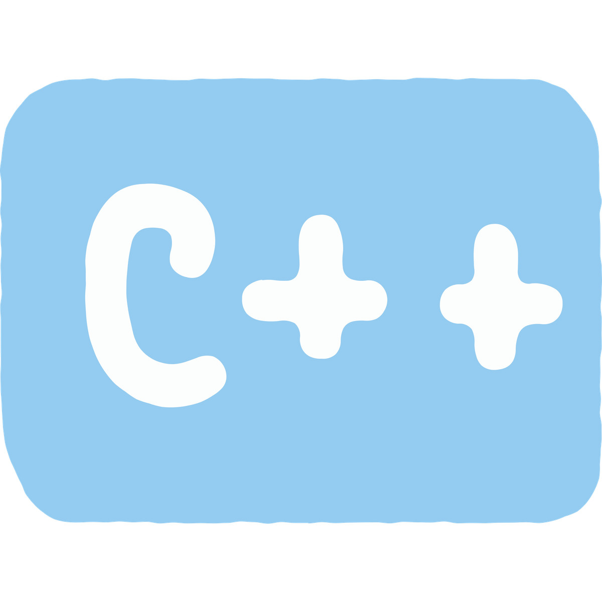 C++-Illustration im Cherry-Stil als Download in PNG, SVG