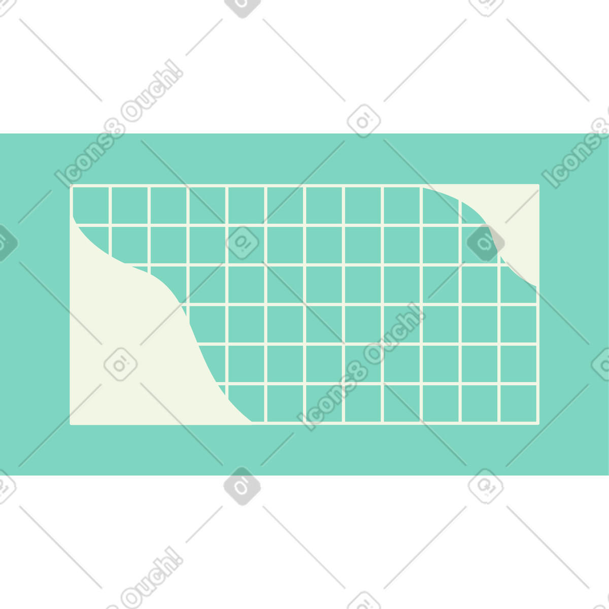 下载 Abstract 风格的 Grid and сorners 插画，支持 PNG、SVG 格式