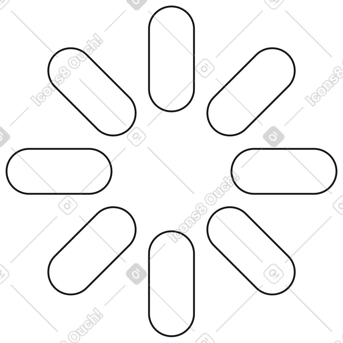 Loading illustration in Midnight style download in PNG, SVG