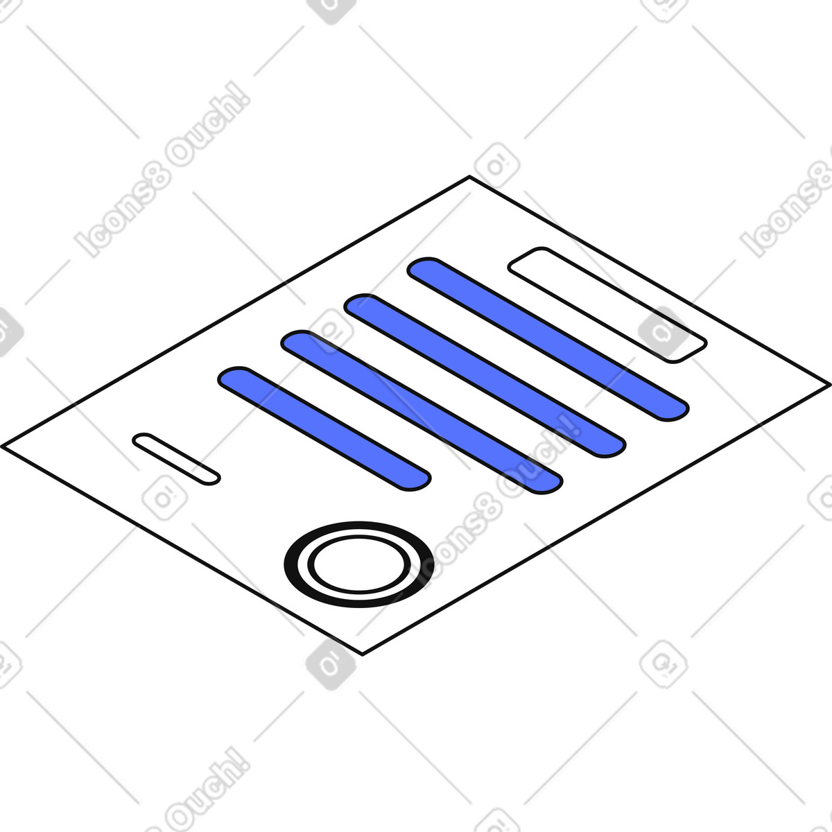 下载 Main 风格的 Document approval stamp on official paperwork contract agreement form 插画，支持 PNG、SVG 格式