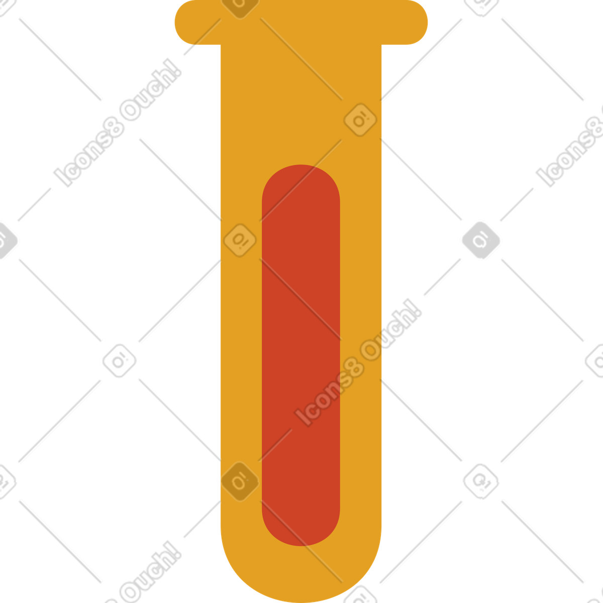 Ilustración Tubo de ciencia en estilo Arabica a descargar en PNG y SVG