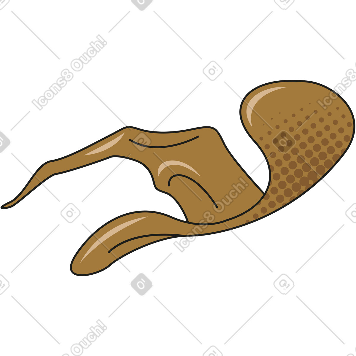 Ilustração de Hat em no estilo Rubber para baixar em PNG, SVG