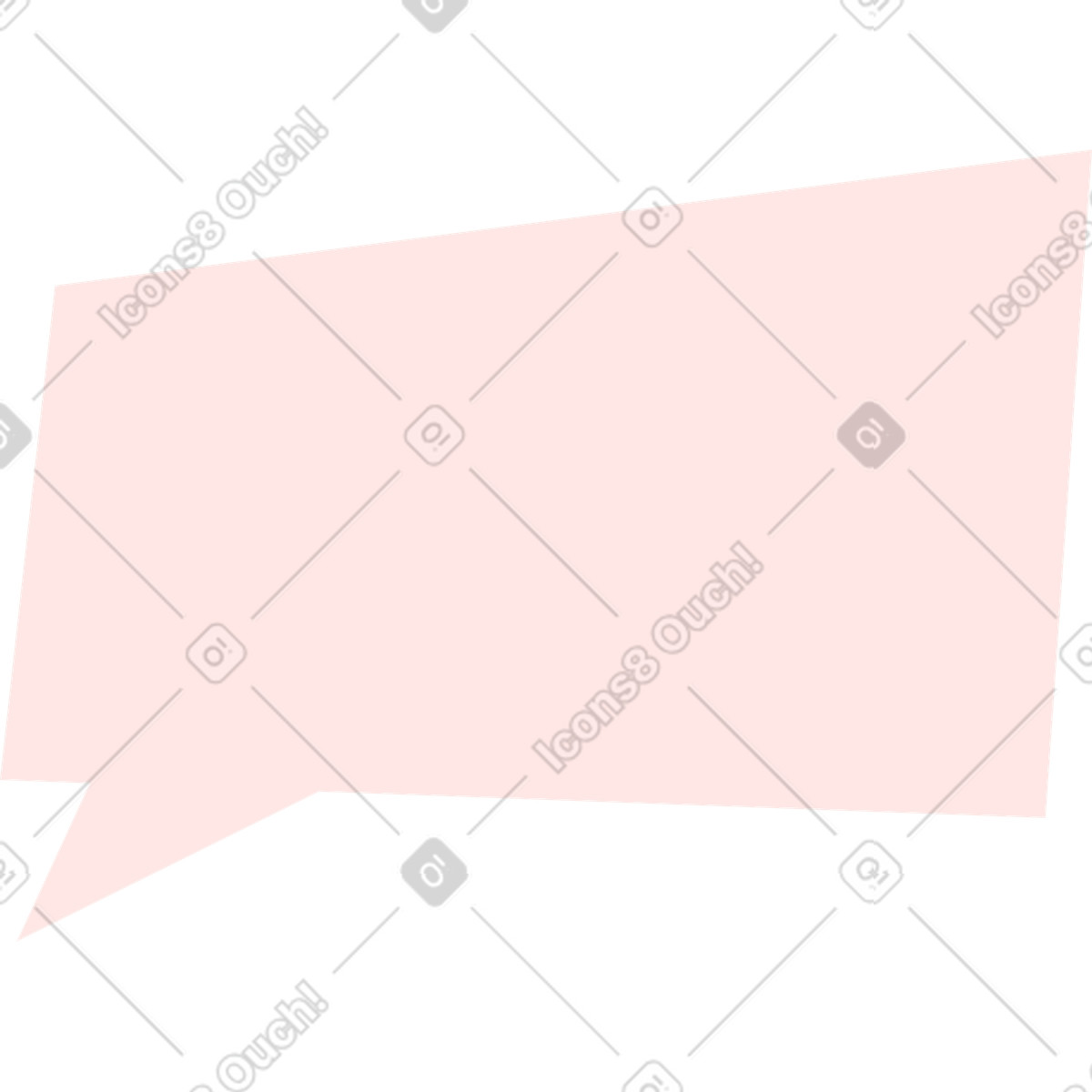 Ilustración Bocadillo de diálogo beige en estilo Kingdom a descargar en PNG y SVG