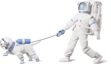 Astronaut Vector Illustrations