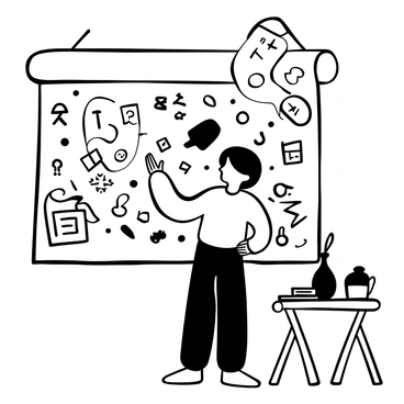 Hanako-kun presenting a series of puzzles and riddles to solve