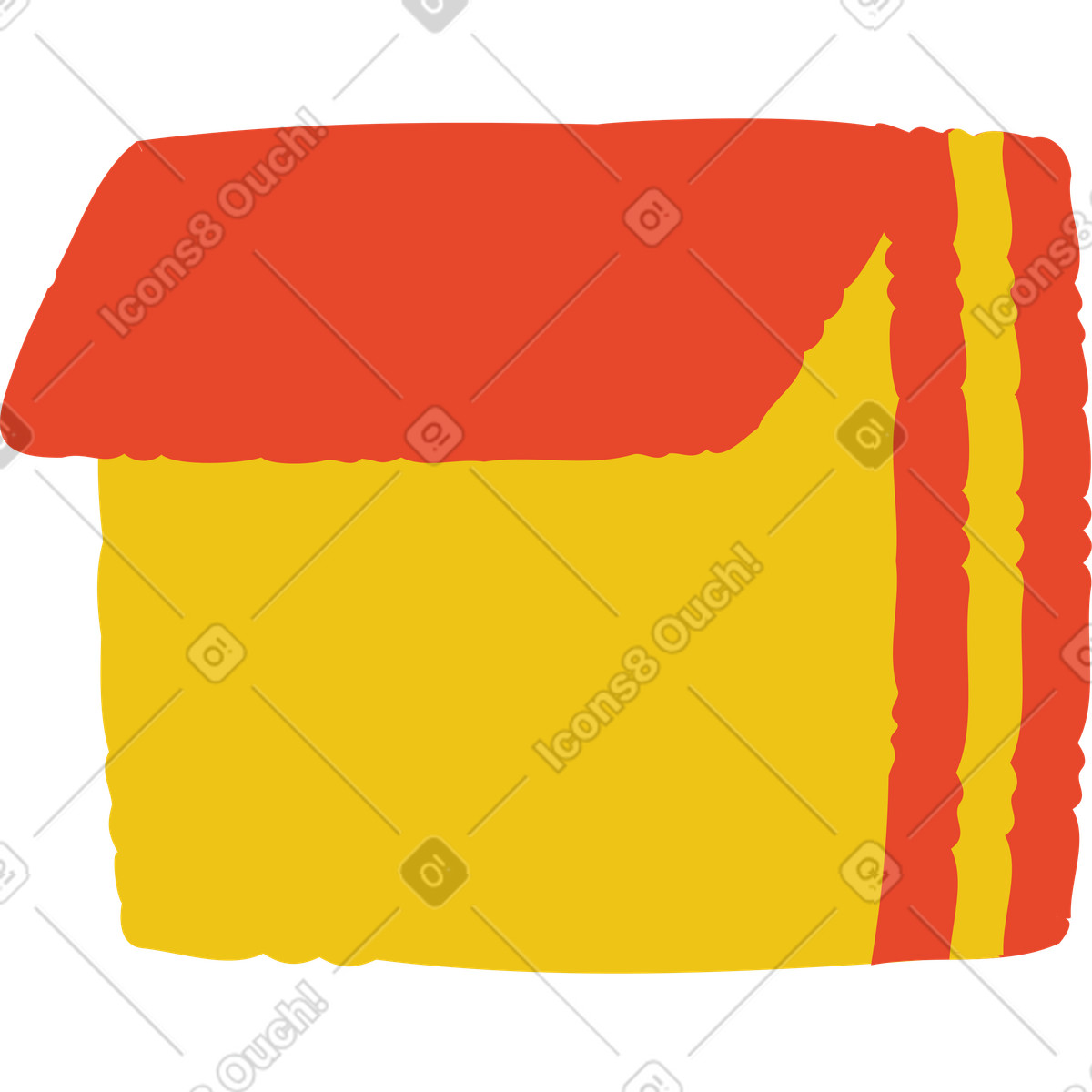 Ilustração de Caixa em no estilo Bermuda para baixar em PNG, SVG