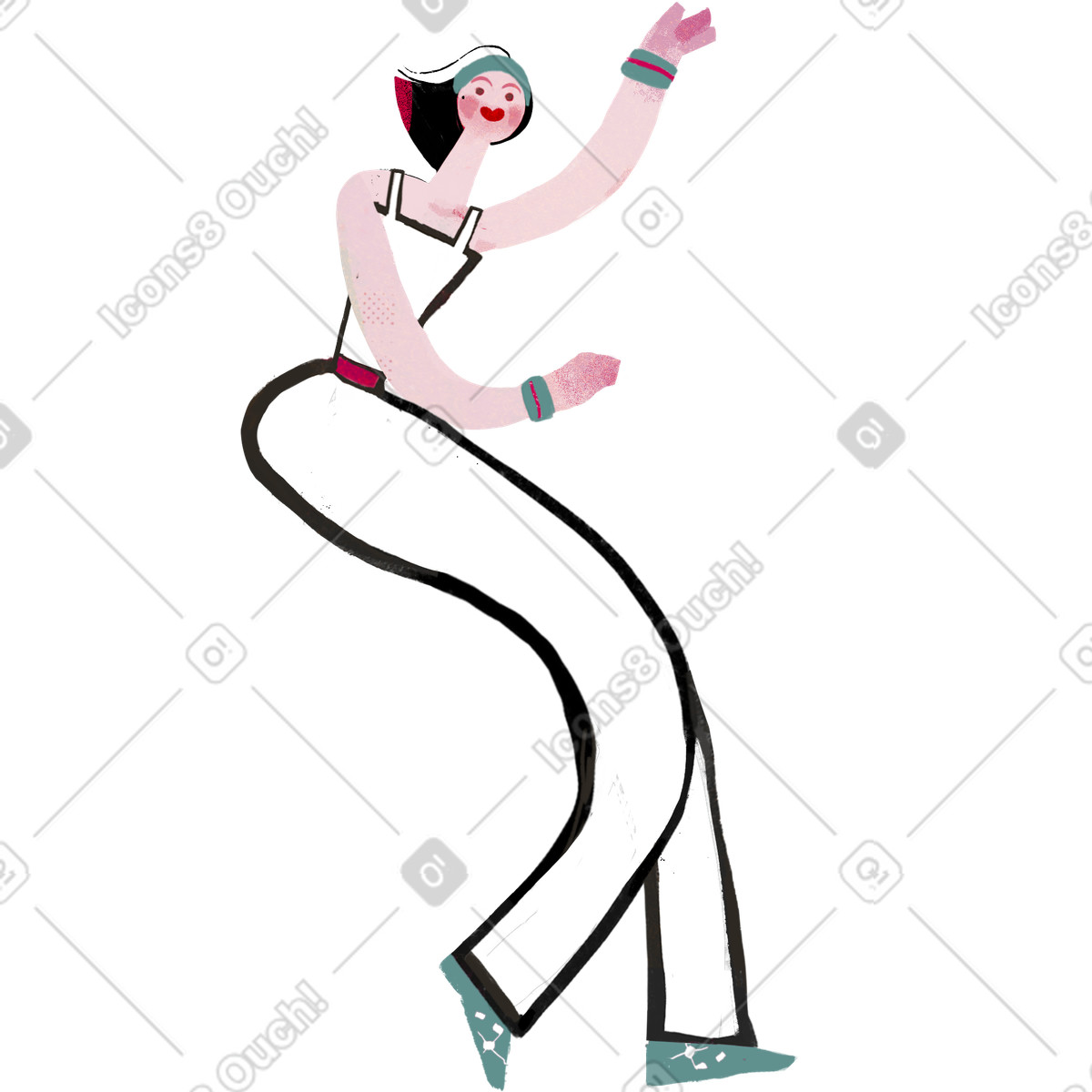 Fabulous スタイルの 夫人 のイラストをPNG、SVG形式でダウンロード