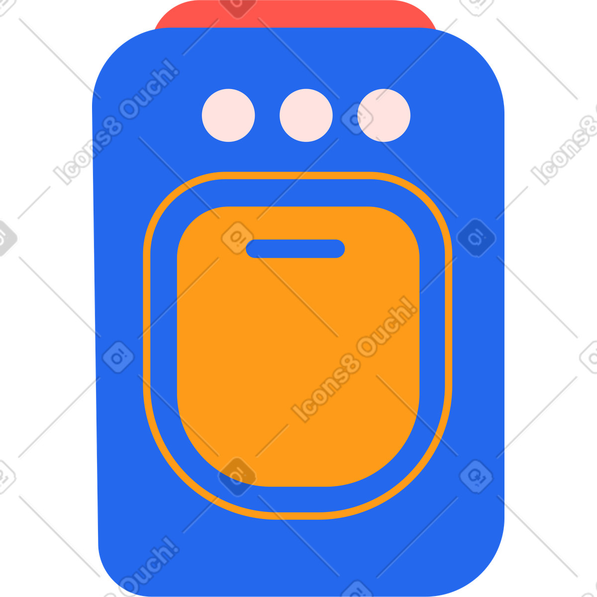 Piatto illustrazione in stile Kingdom scarica in PNG, SVG