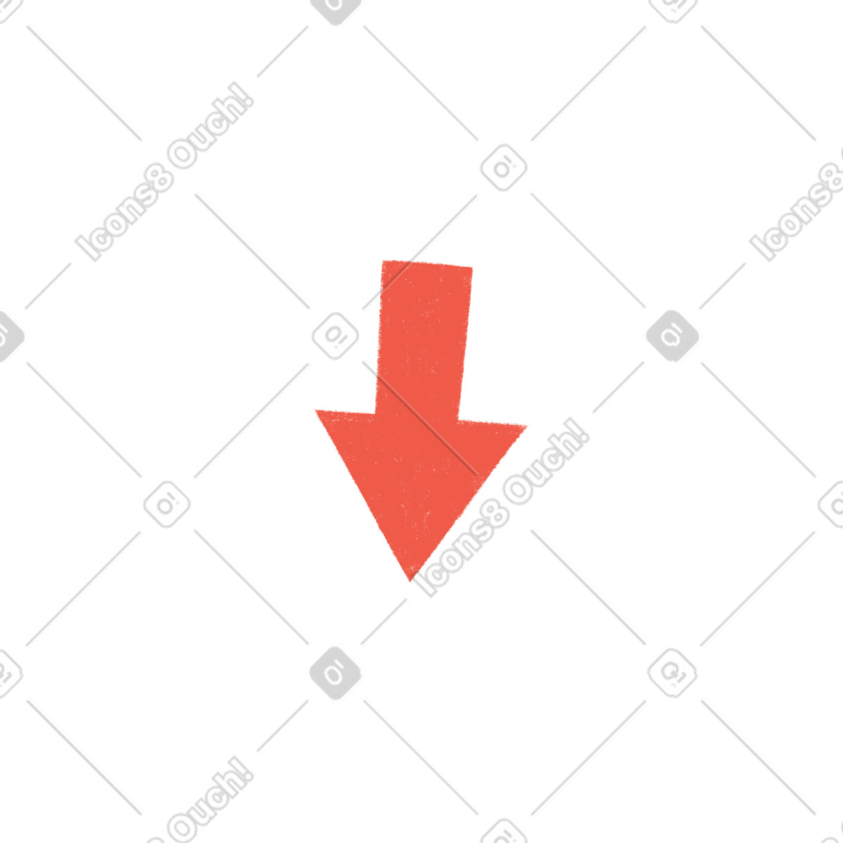 Illustration Red arrow dans le style Tutti à télécharger aux formats PNG, SVG