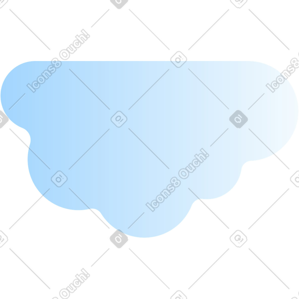 Illustration Nuage dans le style Concept à télécharger aux formats PNG, SVG