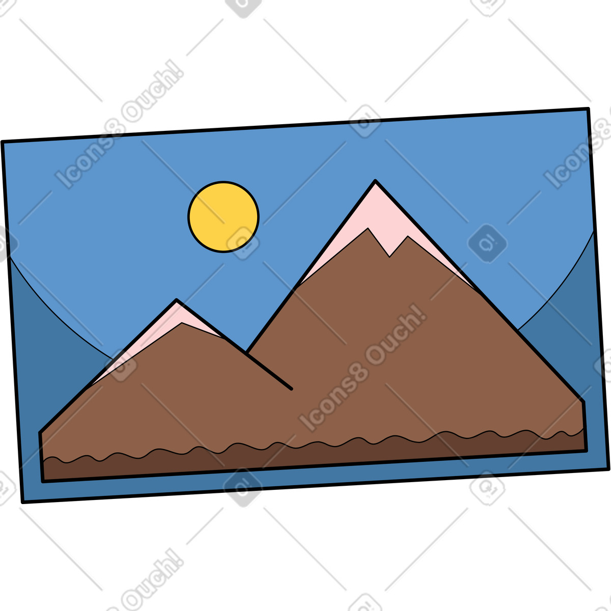 Illustration Img dans le style Surr à télécharger aux formats PNG, SVG