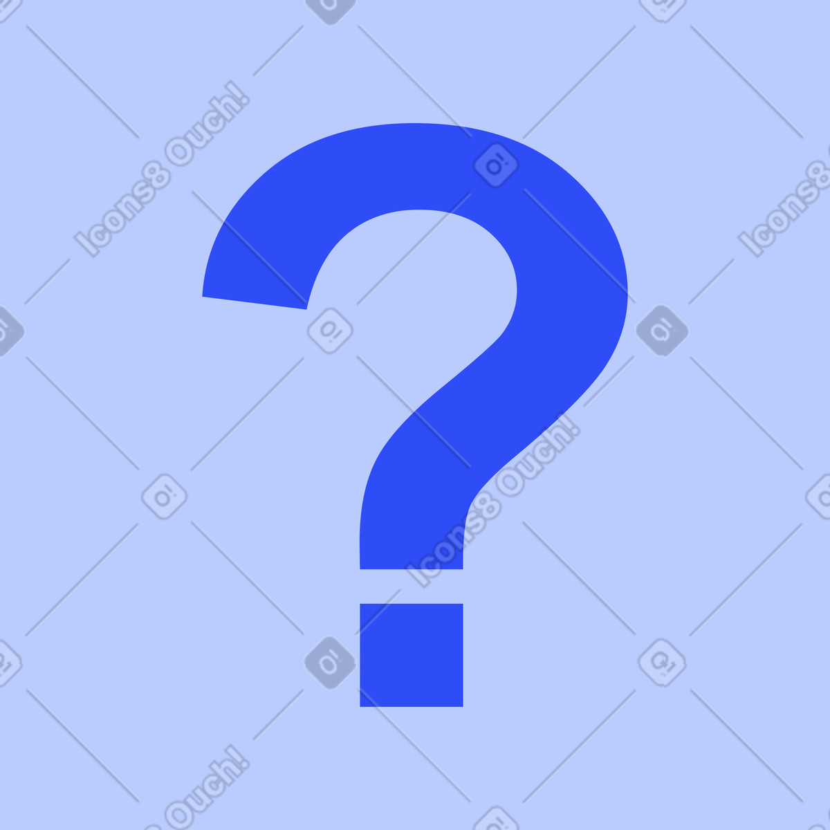 Question mark icon for help support center frequently asked questions illustration in System style download in PNG, SVG