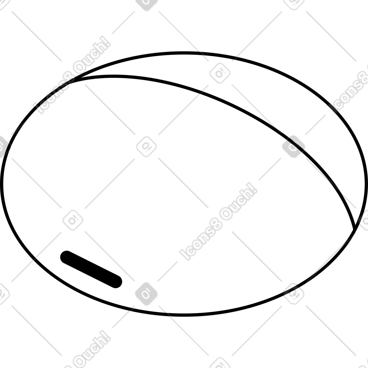 Case for wireless headphones illustration in Isometric style download in PNG, SVG