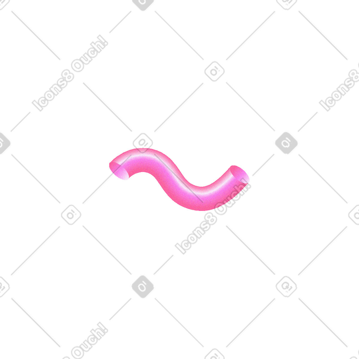 Rosa dekor-Illustration im Burst-Stil als Download in PNG, SVG