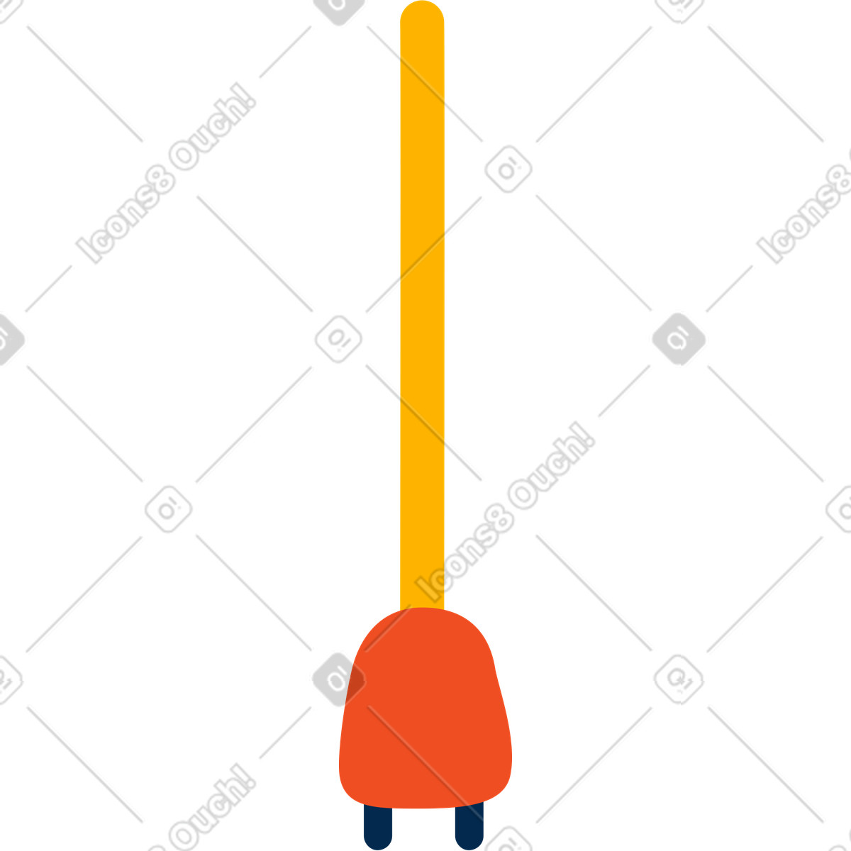 Wechselstromstecker-Illustration im Flame-Stil als Download in PNG, SVG
