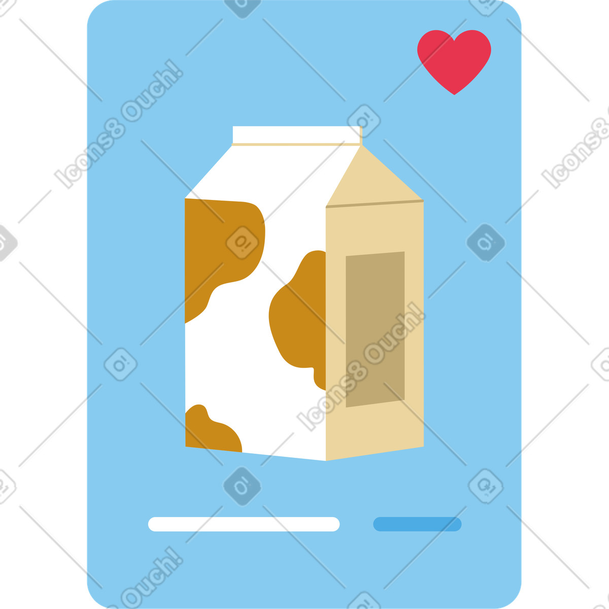Illustration Fiche produit dans le style Catchy à télécharger aux formats PNG, SVG