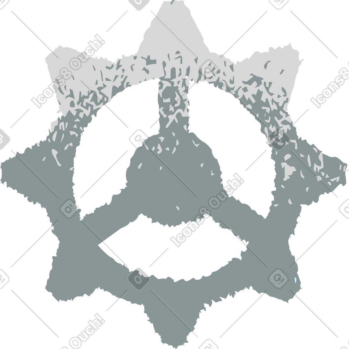 Ingranaggio illustrazione in stile Mirage scarica in PNG, SVG