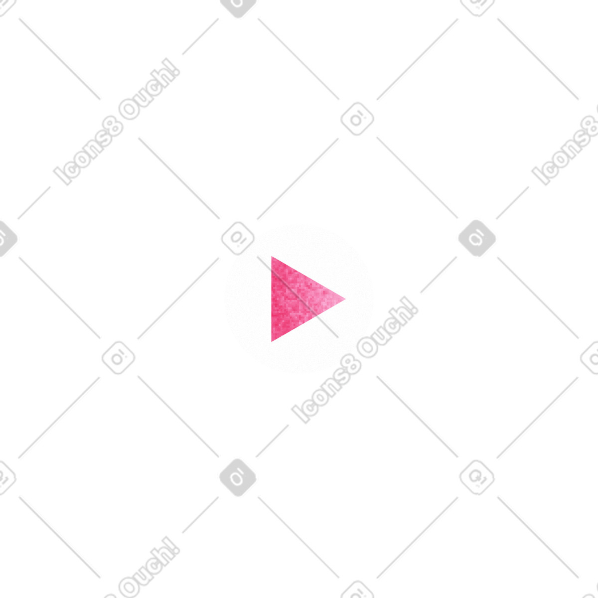 Play button-Illustration im Willowy-Stil als Download in PNG, SVG