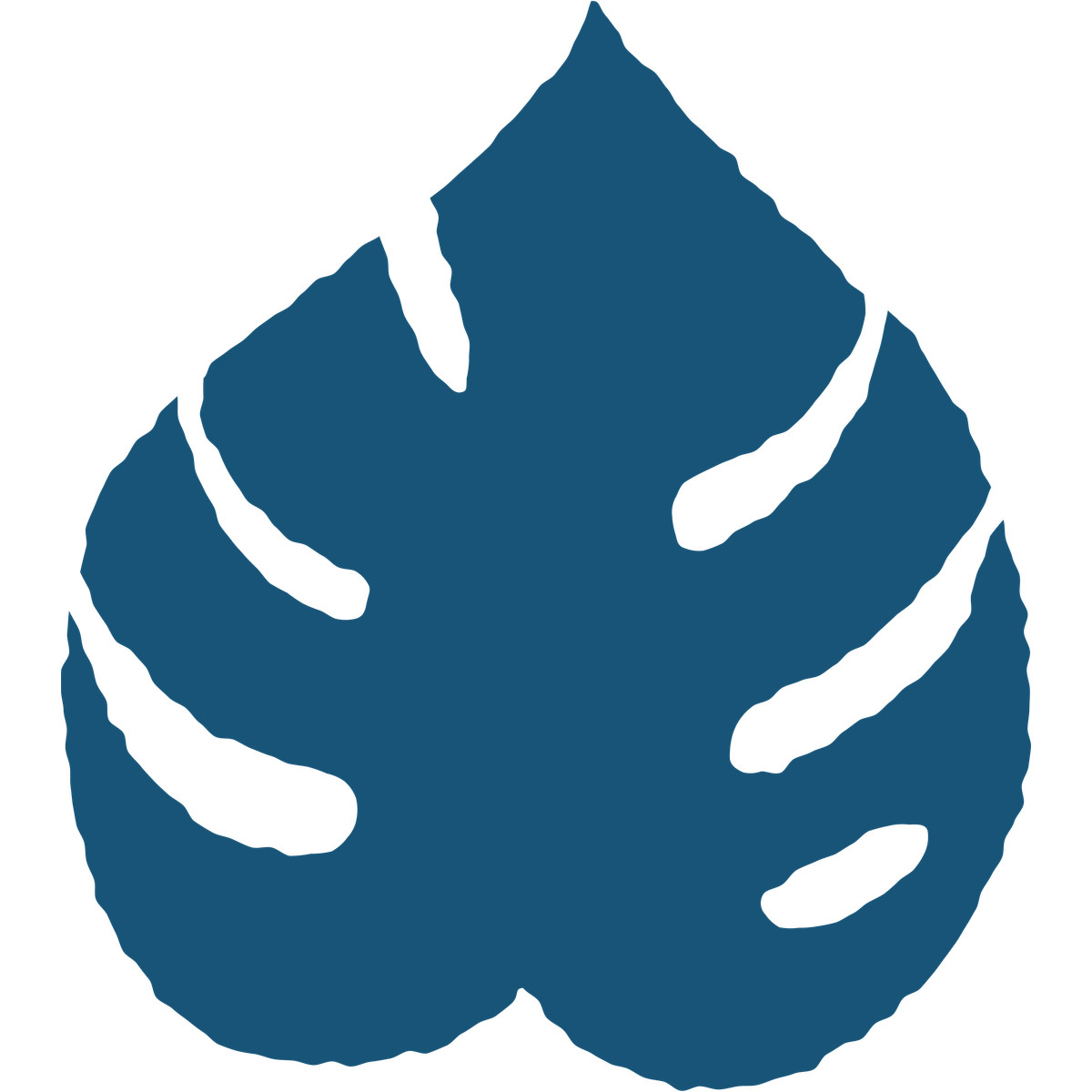 Illustration Monstera dans le style Cherry à télécharger aux formats PNG, SVG