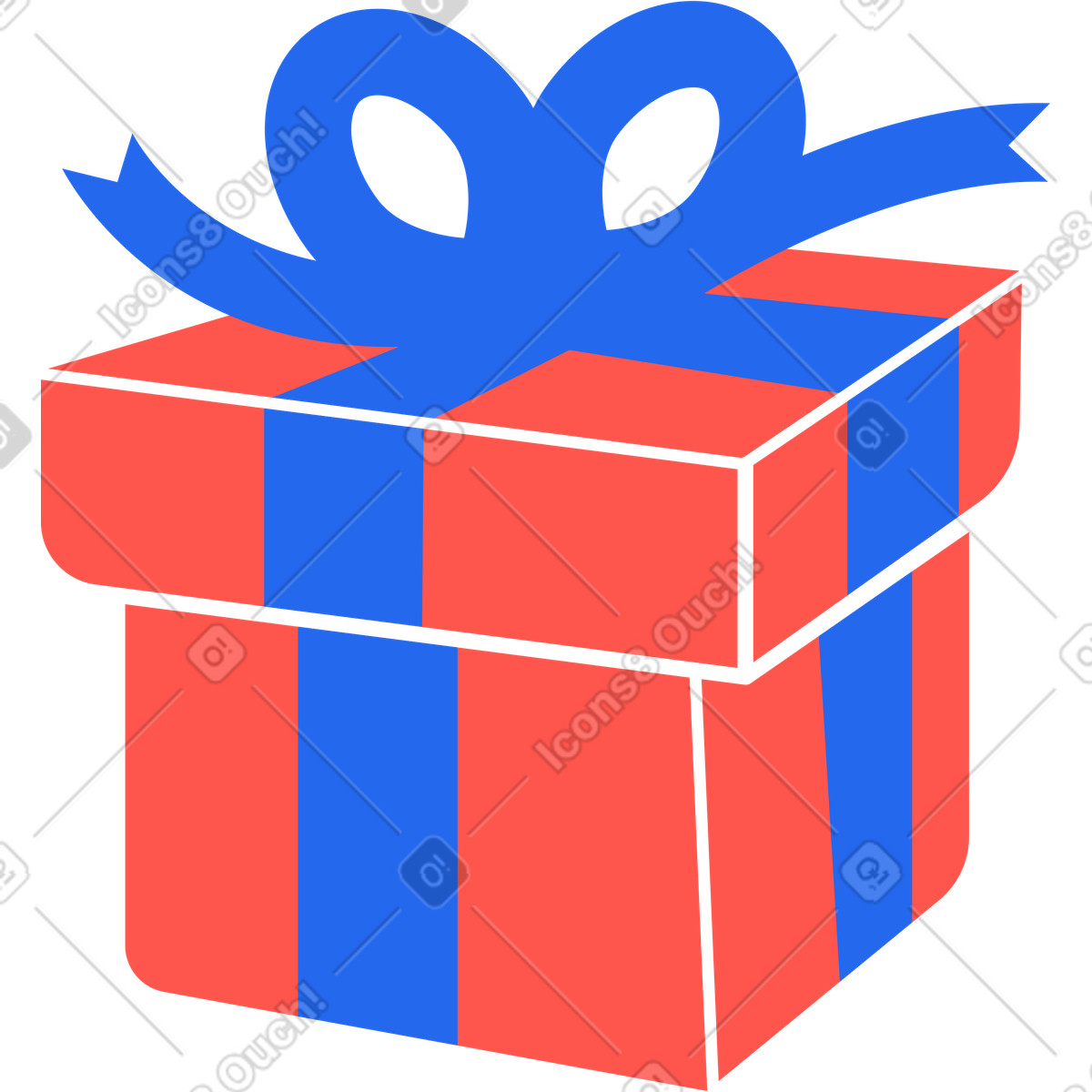 Presente illustrazione in stile Kingdom scarica in PNG, SVG