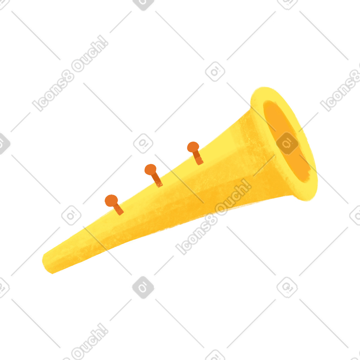 下载 Bonbon 风格的 喇叭 插画，支持 PNG、SVG 格式