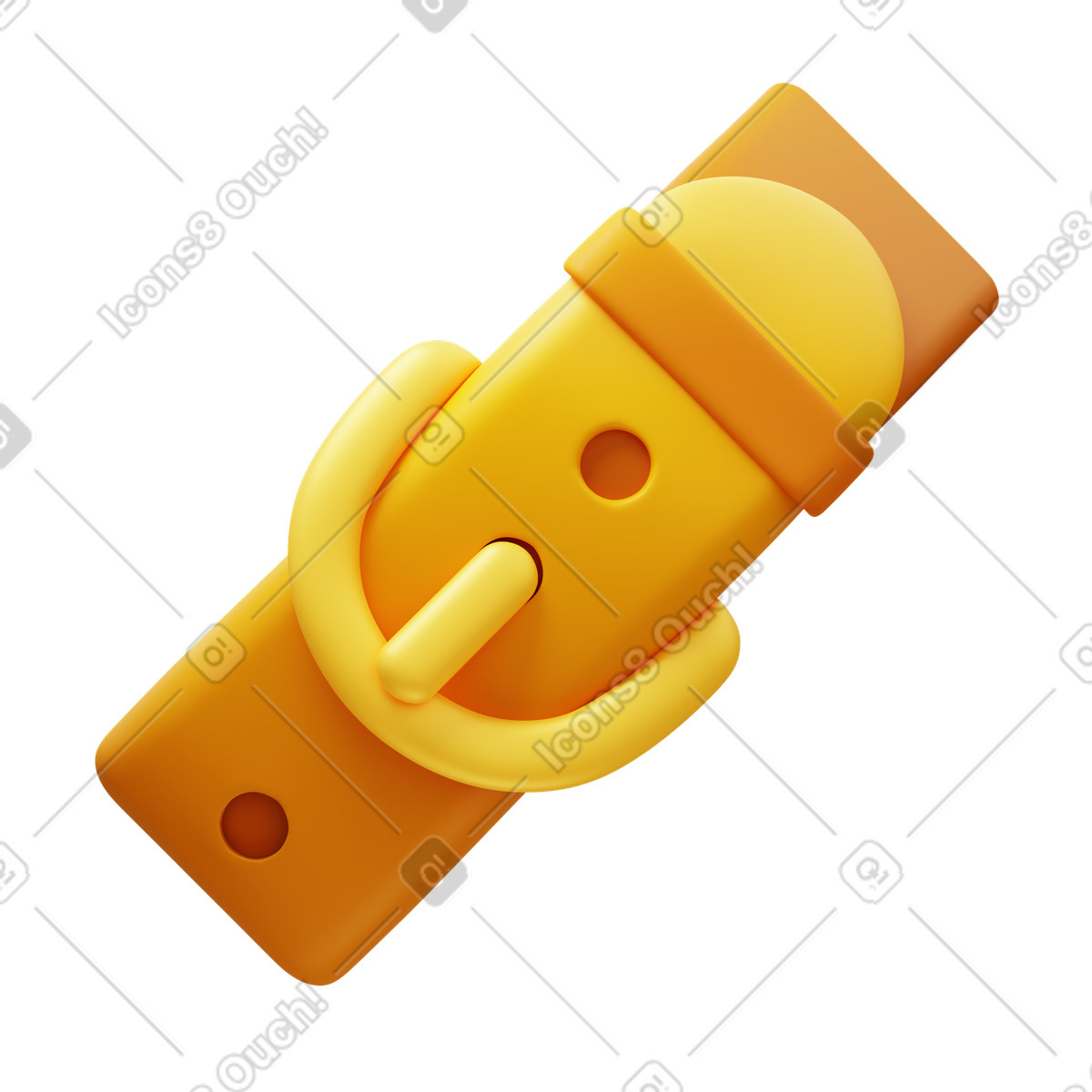 3D Fluency スタイルの Womens belt のイラストをPNG、SVG形式でダウンロード