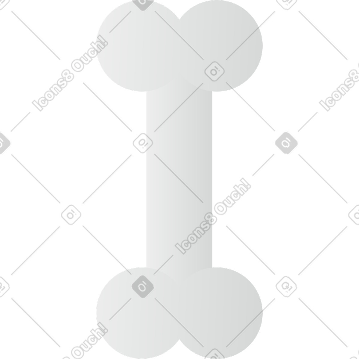 Illustration Os dans le style Clip à télécharger aux formats PNG, SVG