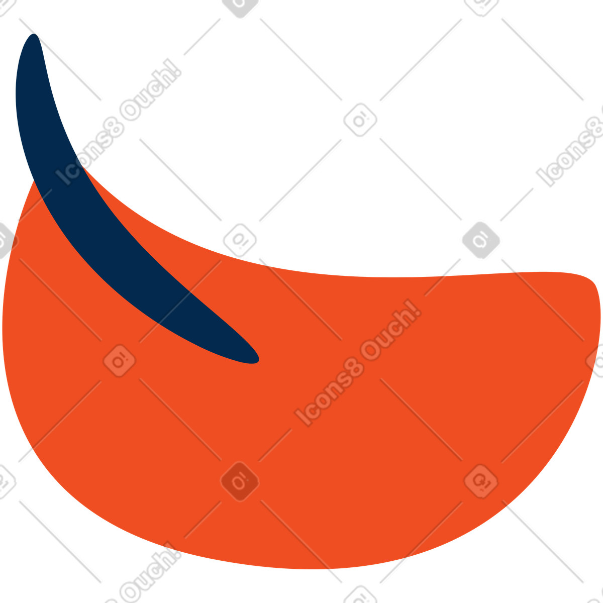 Flame スタイルの Leaf のイラストをPNG、SVG形式でダウンロード