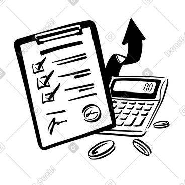 Line Style Vector Illustrations in PNG and SVG