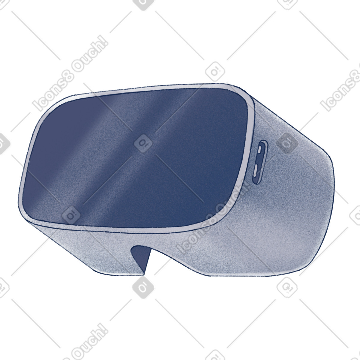 Ilustración Vr glasses en estilo Haze a descargar en PNG y SVG