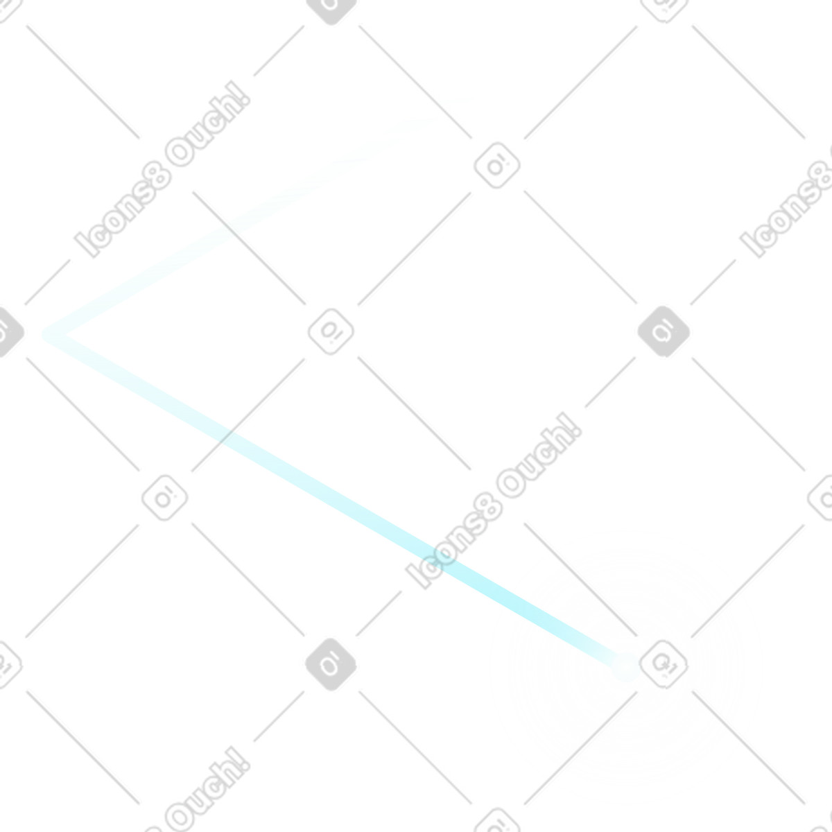 Linea traslucida con luce illustrazione in stile Quantum scarica in PNG, SVG