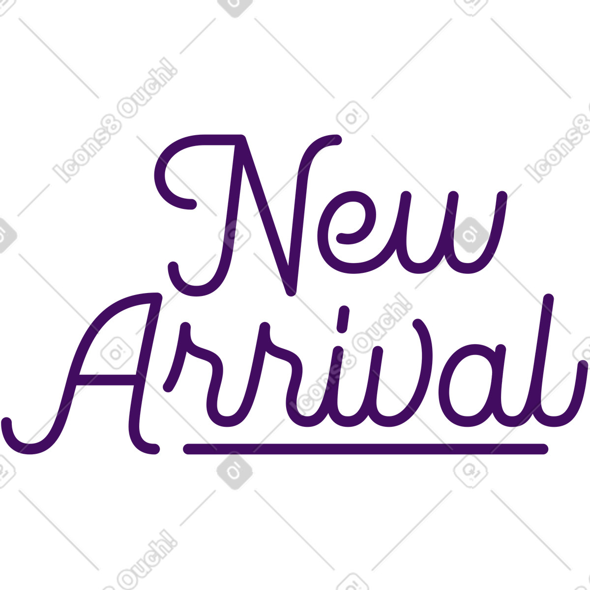 Ilustración Letras de texto nueva llegada en estilo Simplistic a descargar en PNG y SVG