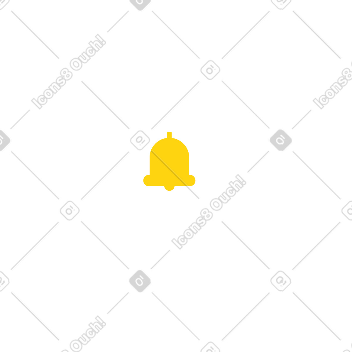 Notification bubble illustration in Everyday style download in PNG, SVG