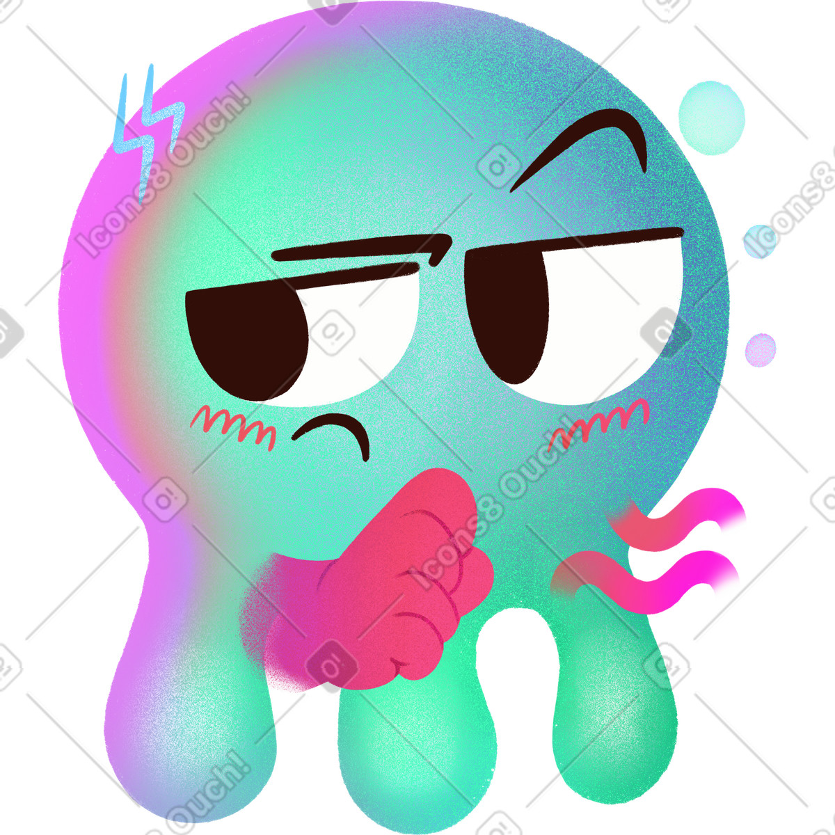 Иллюстрация Envy jealousy в PNG и SVG
