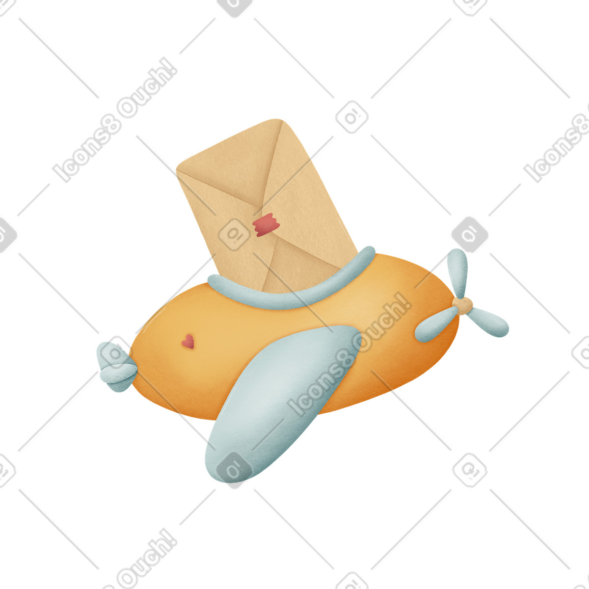 下载 Woolly 风格的 邮件派送 插画，支持 PNG、SVG 格式