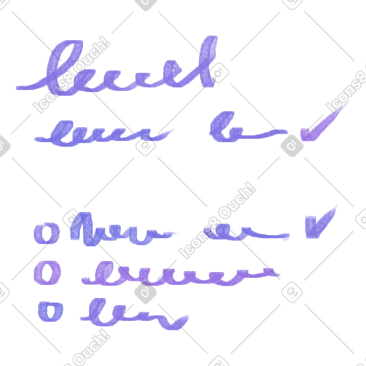 Ilustración Text en estilo Marker a descargar en PNG y SVG